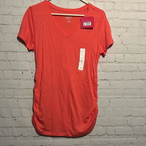 Motherhood maternity red sweater size small - Picture 1 of 3